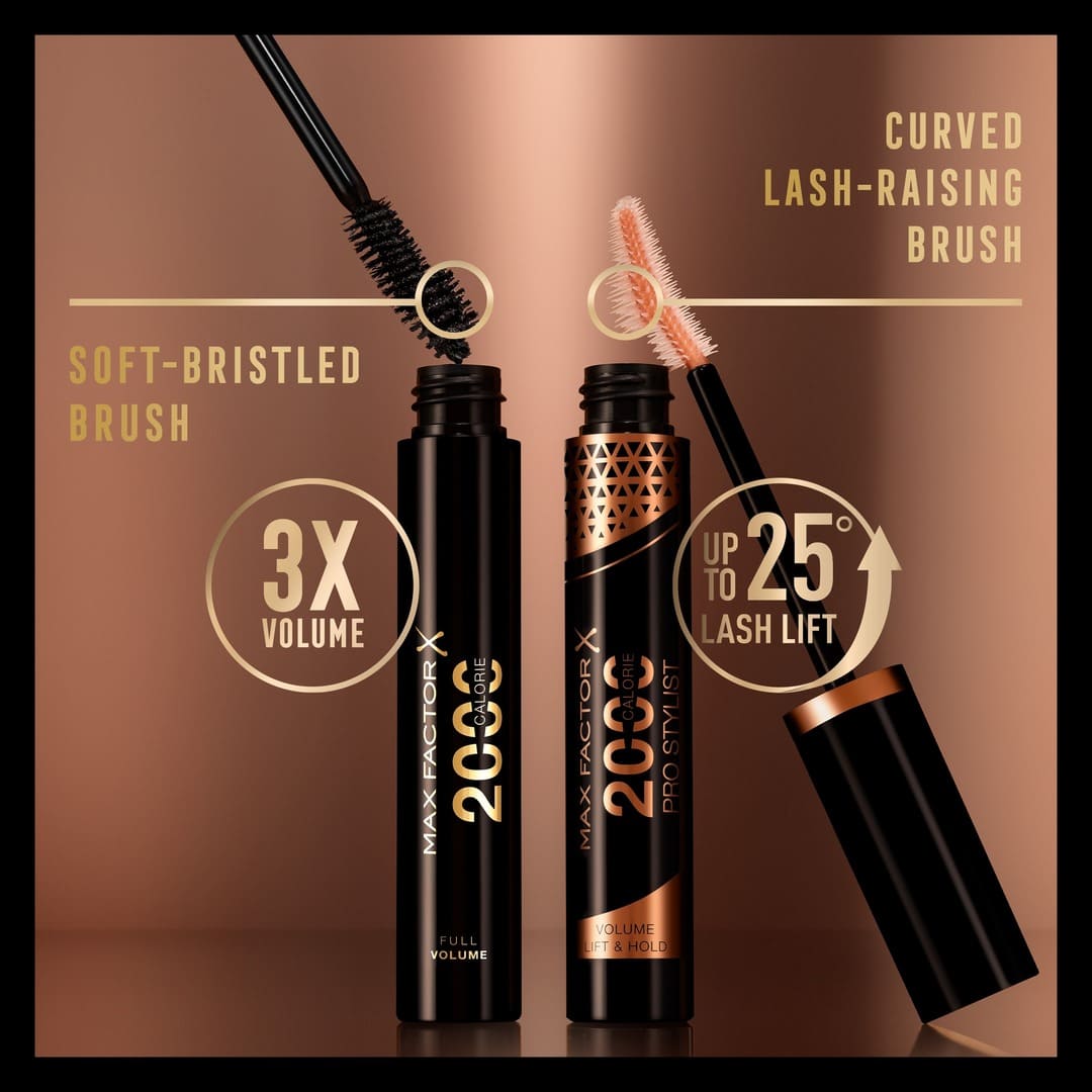 Max Factor 2000 Calorie Pro Stylist Mascara Black 9 ml