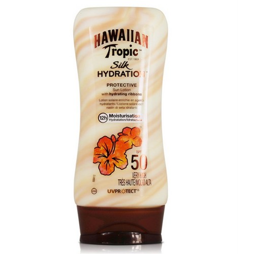 Hawaiian Tropic Silk Hydration Protective Sun Lotion Spf50 180 ml