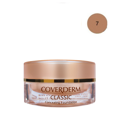 Coverderm Classic Foundation Waterproof 15 ml 7