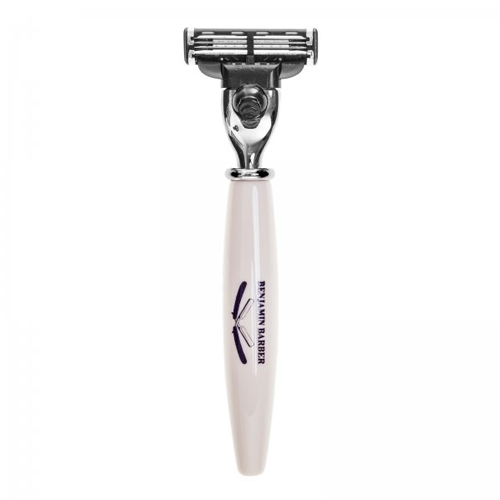 Benjamin Barber Duke Mach3 Razor Ivory