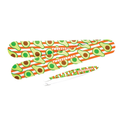 Tweezerman Avocado Duo Set Slant Tweezer And Nailfile