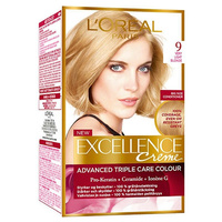 Loreal Paris Excellence Cream Ljus Ljusblond 9 170 ml