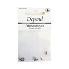 Depend Rhinestones Droppe Genomskinliga